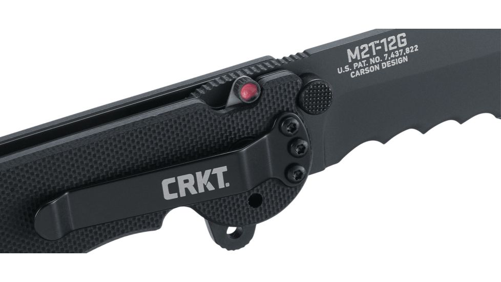CRKT M21 EDC G10 Handle Folding Knife, Veff Combo Edge M21-12G
