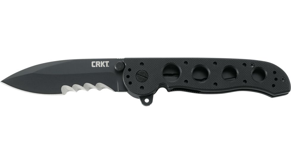 CRKT M21 EDC G10 Handle Folding Knife, Veff Combo Edge M21-12G