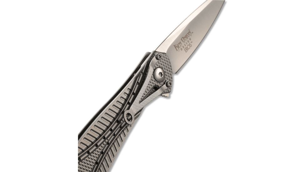 CRKT Onion Eros Folding Knife, Titanium Frame, Razor Edge K455TXP