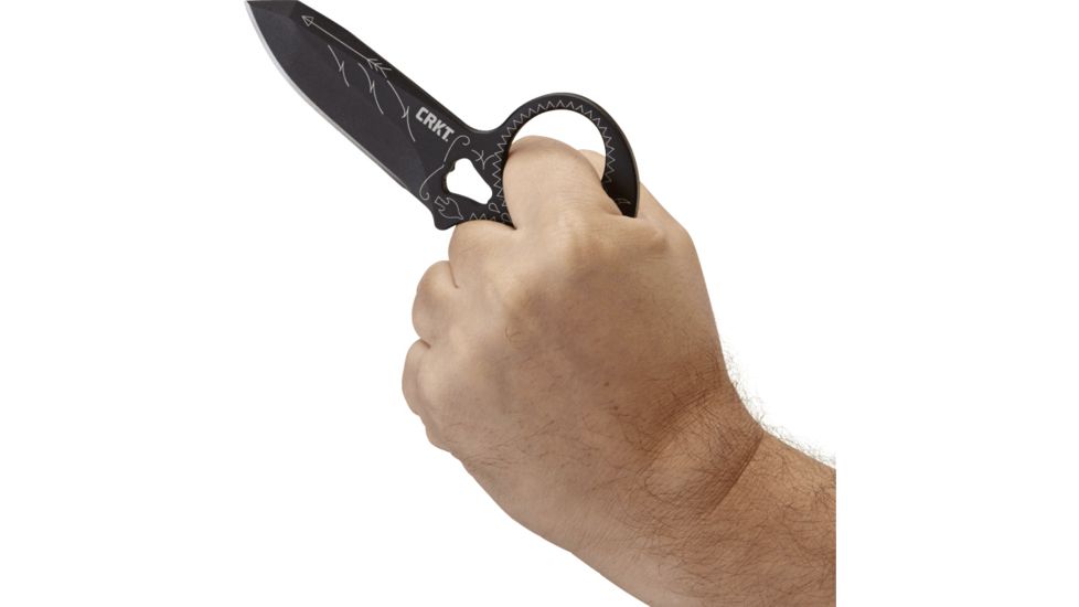 CRKT Tecpatl Fixed Blade Push Dagger, 2261, EDEMO1