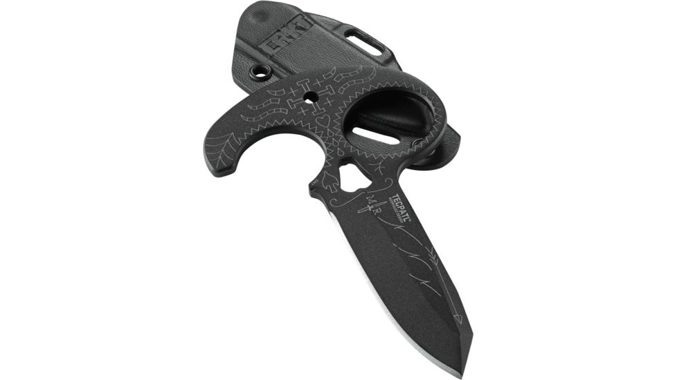 CRKT Tecpatl Fixed Blade Push Dagger, 2261, EDEMO1