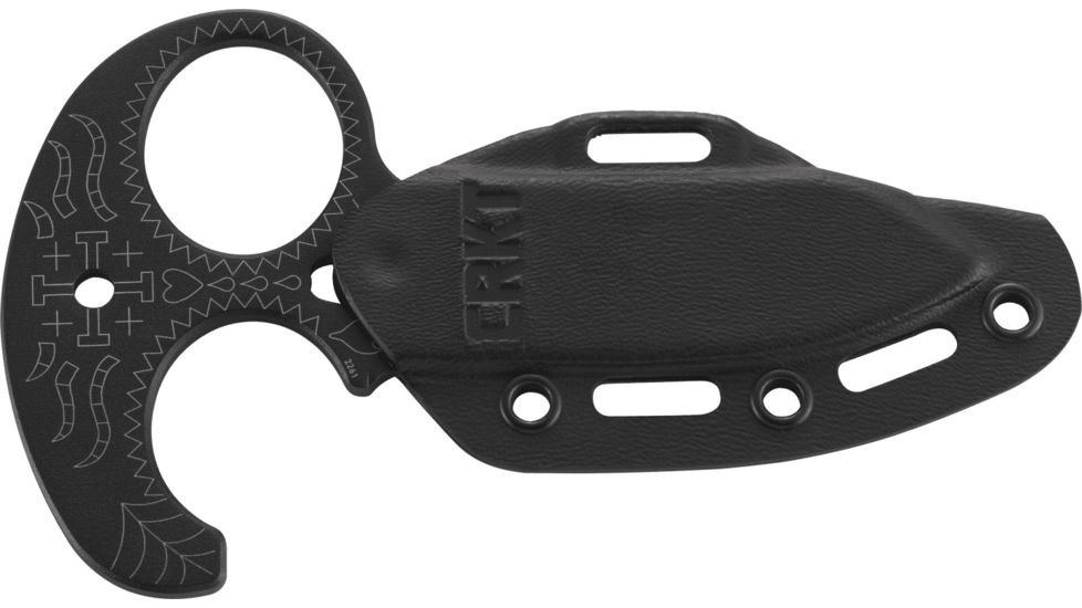 CRKT Tecpatl Fixed Blade Push Dagger, 2261, EDEMO1