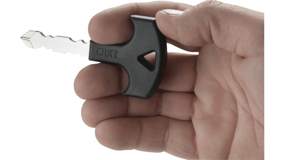 CRKT Williams Defense Key, Black, 3.567 in/90.6 mm, 9705