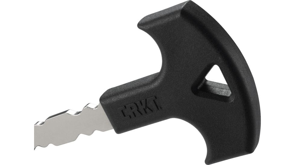 CRKT Williams Defense Key, Black, 3.567 in/90.6 mm, 9705