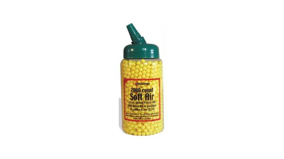 Crosman 6mm Plastic BBs Green 2000 Rounds U-SAP2000