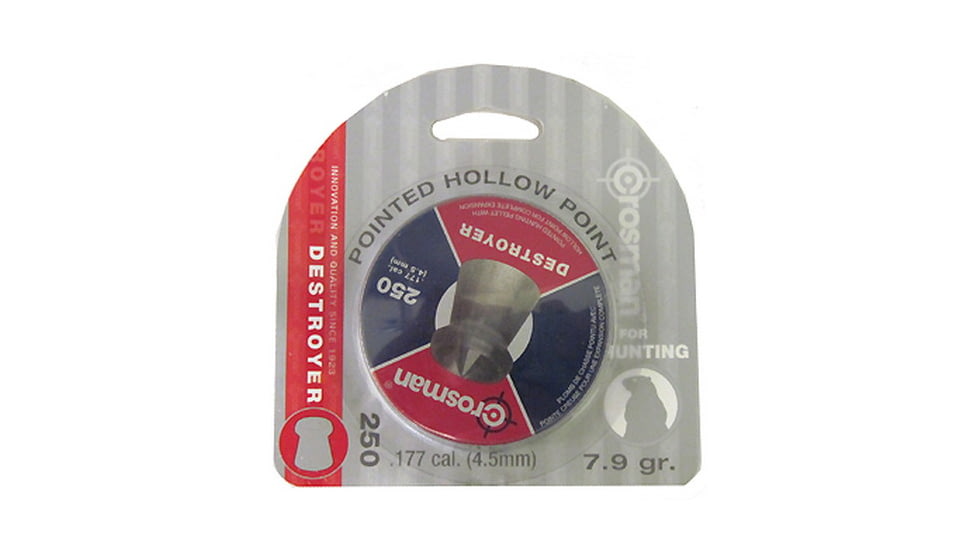 Crosman Destroyer Pellets, .177 cal. 250 pk., DS177