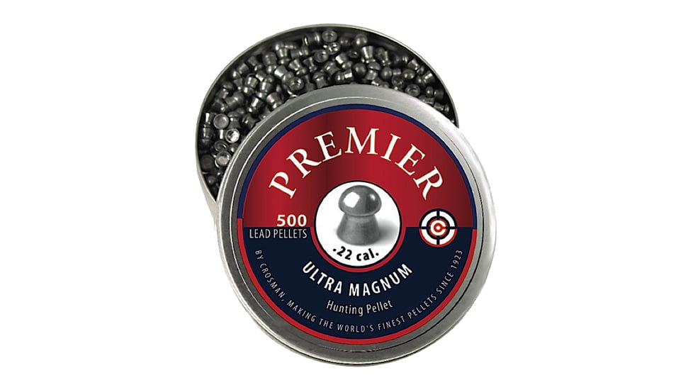 Crosman LDP22 Premier Pellets Domed .22 Silver 500 Count