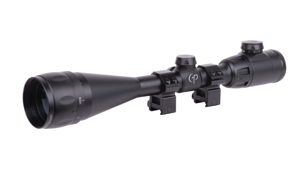 CenterPoint TAG 6-20x50mm Rifle Scope, 1in Tube, Black, LR620AORG2