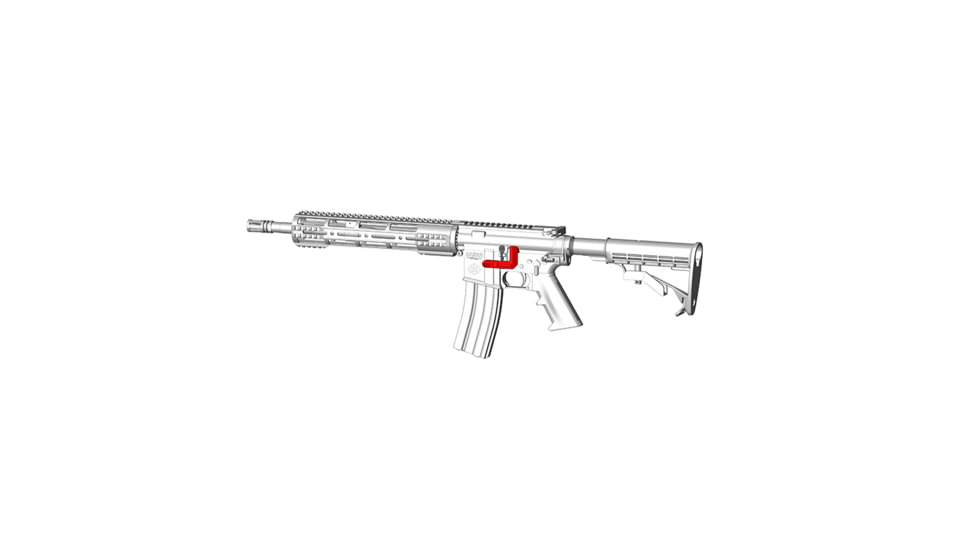 Cross Armory AR-15/M4 Safe Mag 2, Black, crSM2