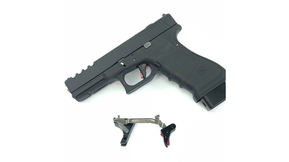 Cross Armory CRGTDI Enhanced Drop-In Trigger Compatible With 9mm Glock Gen3 Fra