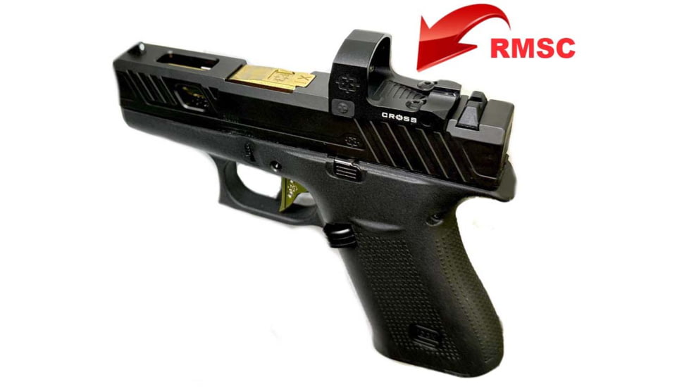 Cross Armory CRRDORMSC Black 3 MOA Red Dot Reticle