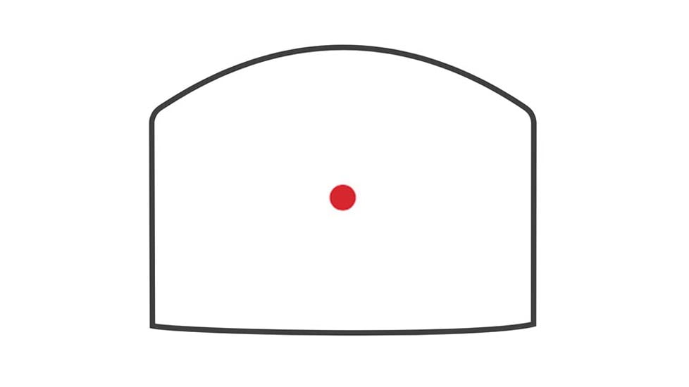 Cross Armory CRRDORMSC Black 3 MOA Red Dot Reticle
