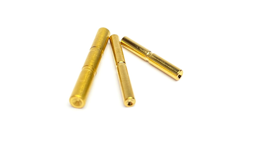 Cross Armory Glock 3-Piece Kit, 3 Pin Set, Extended Mag Catch, Extended Slide Lock, Gen 5, Gold, CRG5OKGD