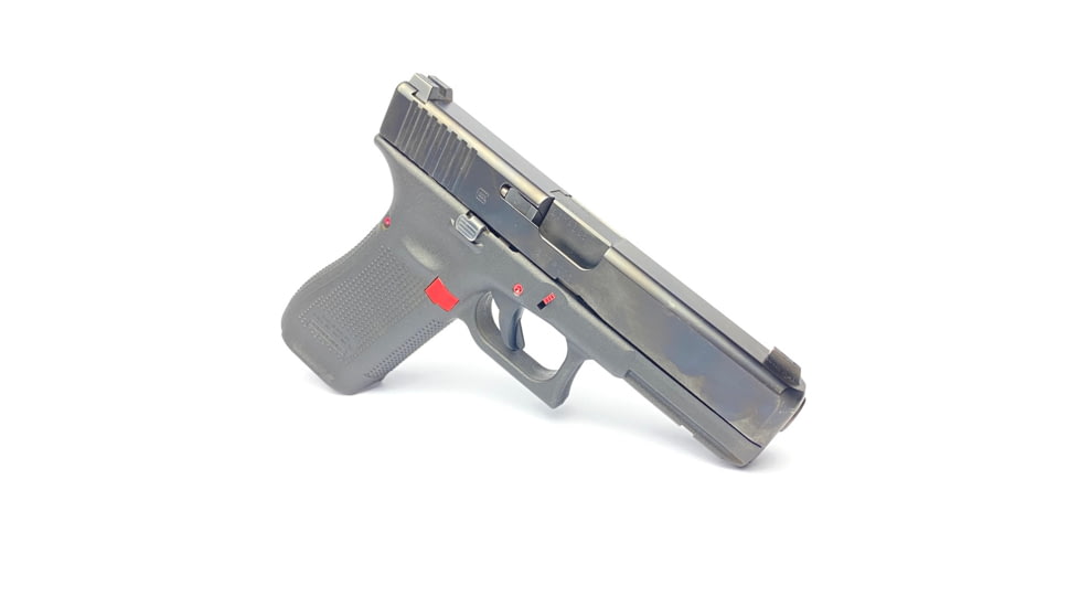 Cross Armory Glock 3-Piece Kit, 3 Pin Set, Extended Mag Catch, Extended Slide Lock, Gen 5, Red, CRG5OKRD