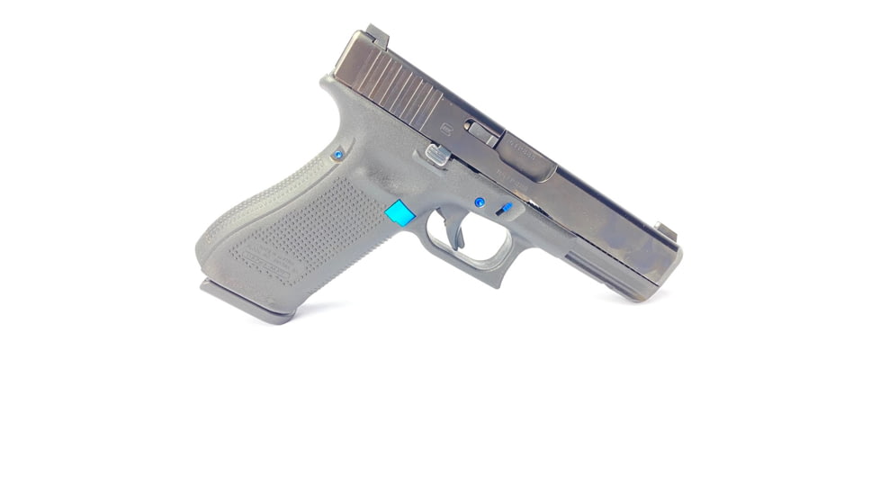 Cross Armory Glock Extended Slide Lock Gen 1-5 &amp; P80, Blue, CRG5SLBL