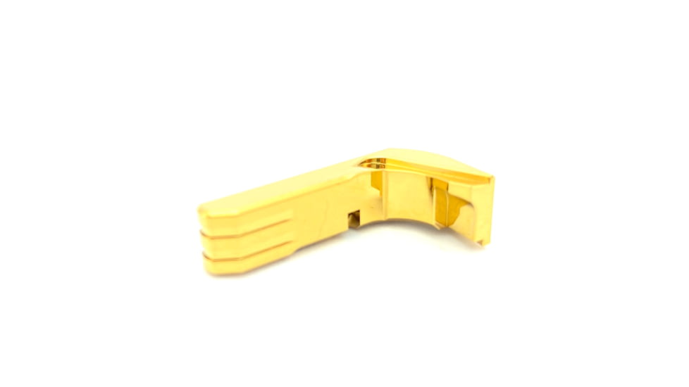 Cross Armory Glock Operator Kit, 3-Piece Generation 1-3 w/ 3-Pin set, Extended Metal Mag Catch, Ext.Slide Lock, Gold, crGOKgd