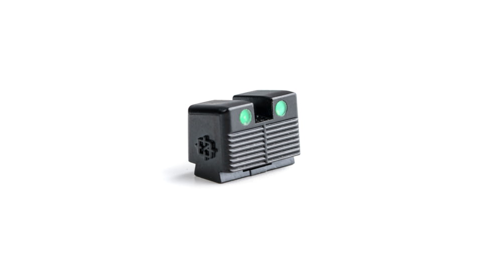 USED Cross Armory Glow-In-The-Dark Pistol Sights, Black, Tall, crGSt-bk, EDEMO2, Used, Condition Like New, Open Box