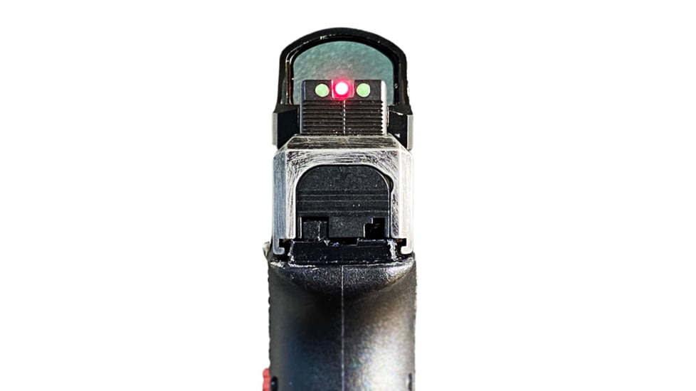 USED Cross Armory Glow-In-The-Dark Pistol Sights, Black, Tall, crGSt-bk, EDEMO2, Used, Condition Like New, Open Box