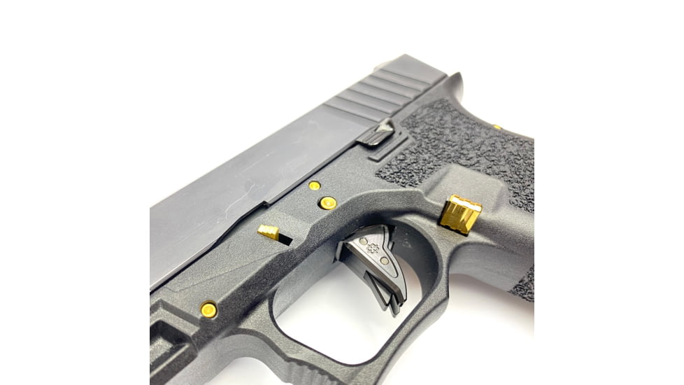 Cross Armory P80 Performance 4 Pin Set, V and C, Gold, CRP80PSGD