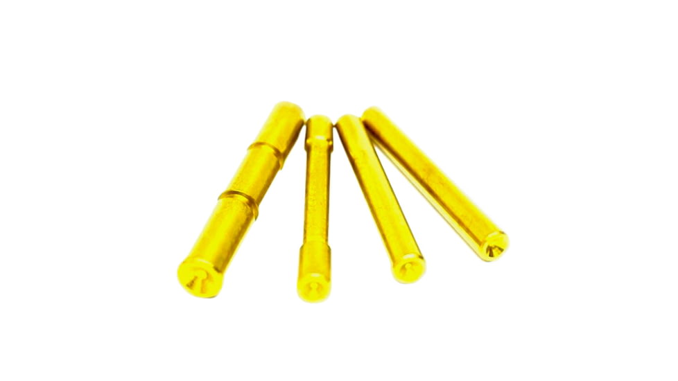 Cross Armory 4 Pin V and C Set, P80 Performance, Gold, Small, CRP80PSGD