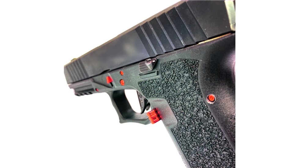 Cross Armory P80 Performance 4 Pin Set, V and C, Red, CRP80PSRD