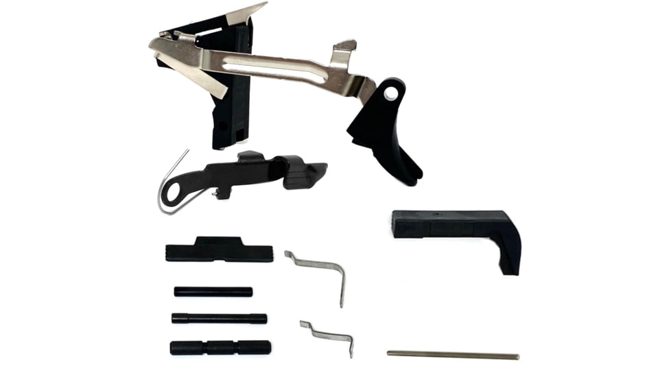 Cross Armory Standard Lower Parts Kit for Glock 17/19, Black, Small, crLPKs