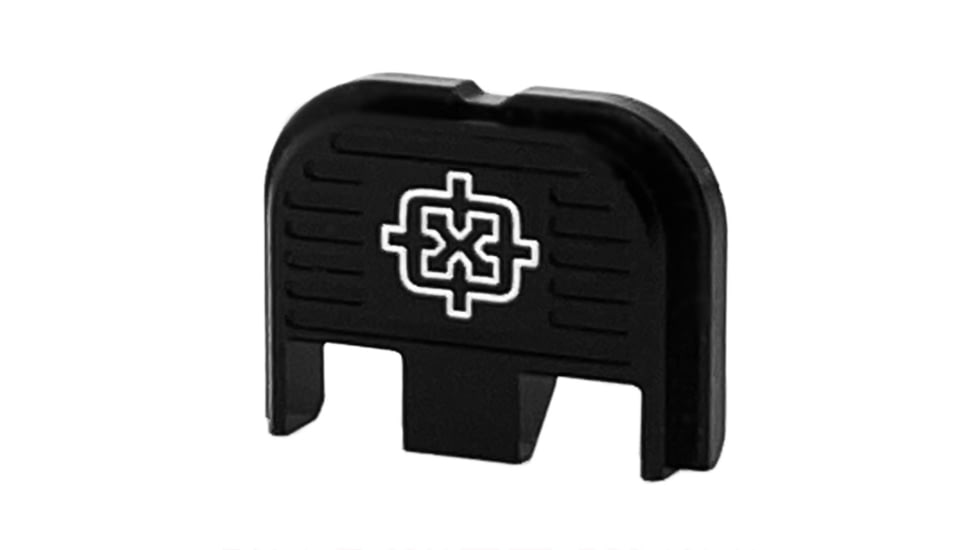 Cross Armory Universal Back Plate, Glock Gen 1-5 P80, Black, crG5BPbk