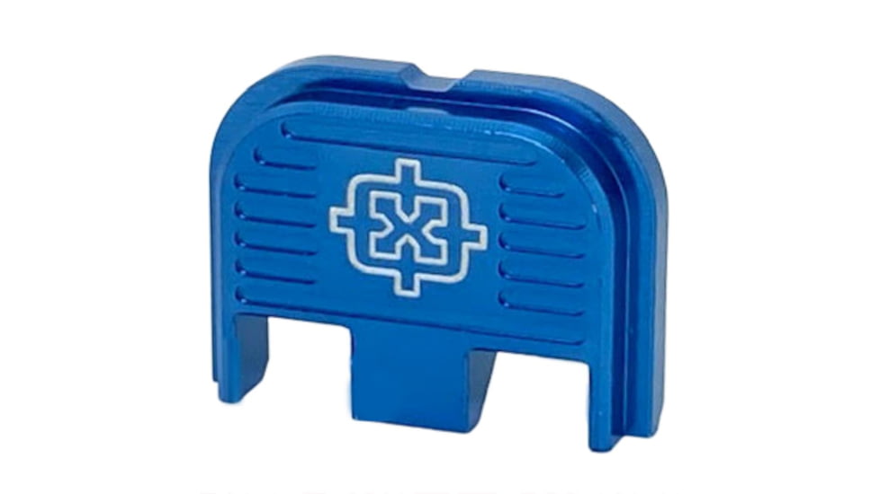 Cross Armory Universal Back Plate, Glock Gen 1-5 P80, Blue, crG5BPbl