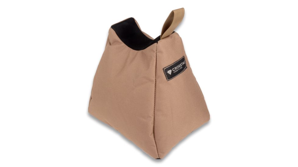 Crosstac BFB Front Shooting Bag / Pre-Filled, Coyote Brown, 110050-CB