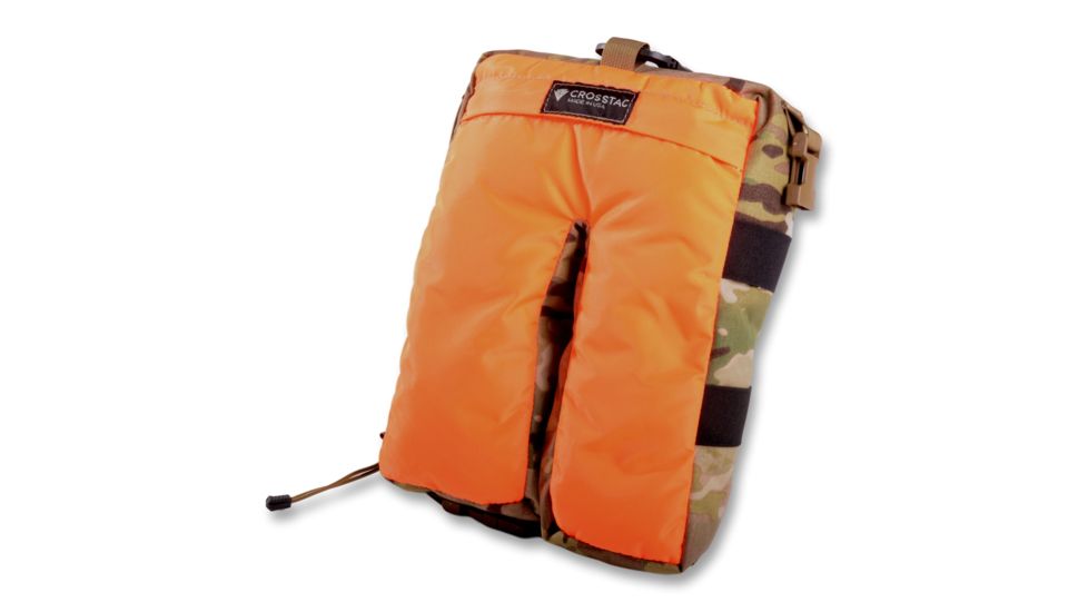 Crosstac VIPER Competition Shooting Rest Bag, 500D Mil-Spec, Multicam/Blaze, 110081-OR