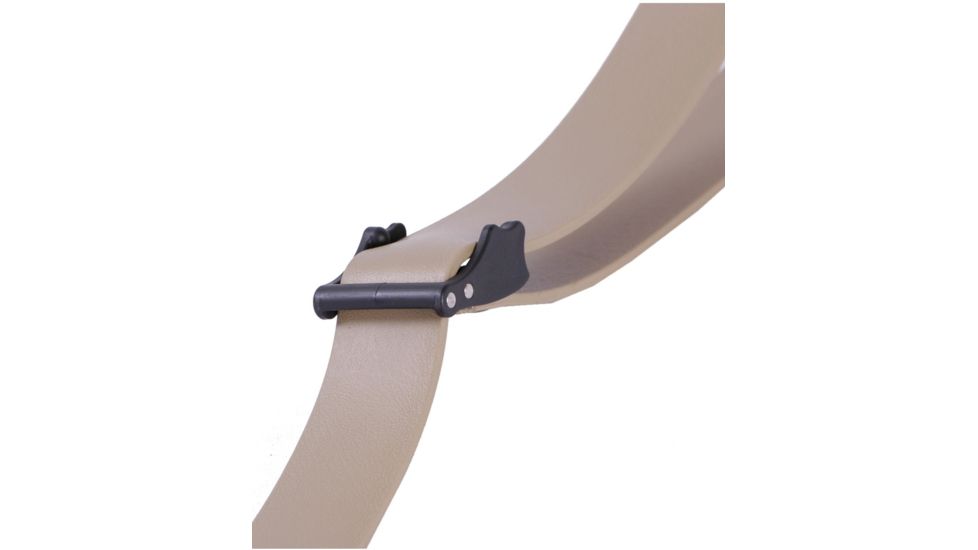 Crosstac Outfitter Gun Sling 1 1/4 inch, Desert Tan Biothane QD Connectors, Desert Tan, Regular, 110020-DTN-QD
