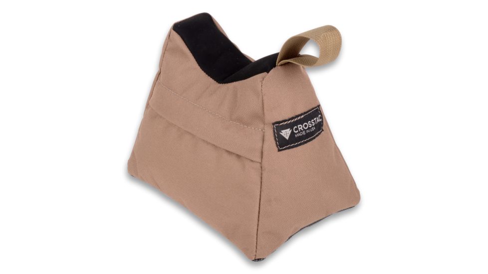 Crosstac Rear Shooting Rest Bag / Pre-Filled, Coyote Brown, 110055-CB