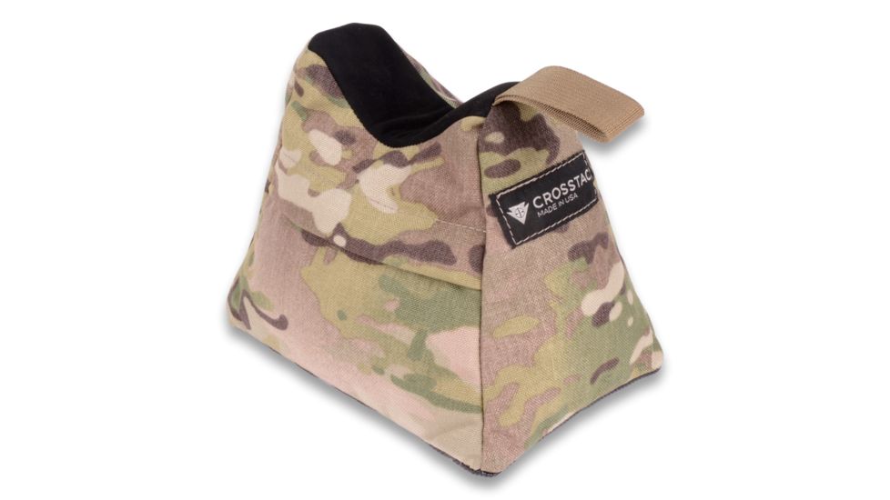 Crosstac Rear Shooting Rest Bag / Pre-Filled, Multicam, 110055-MC
