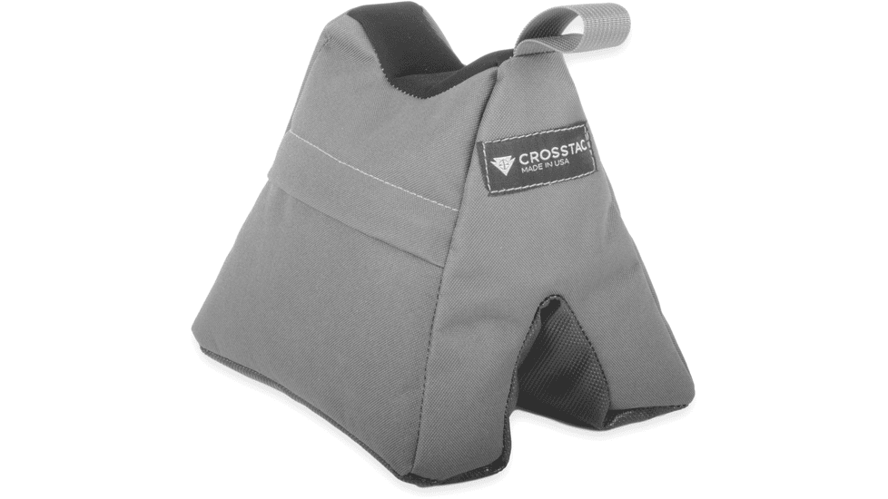 Crosstac Ultralight Saddle Bag Shooting Rest, 1000-D Cordura, Wolf Grey, 110060-GRY-UL