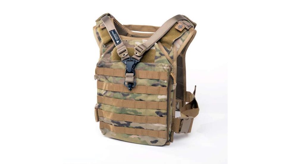 Crosstac V-Point Sling, HK Connectors, Coyote Brown, 135033-CB-HK