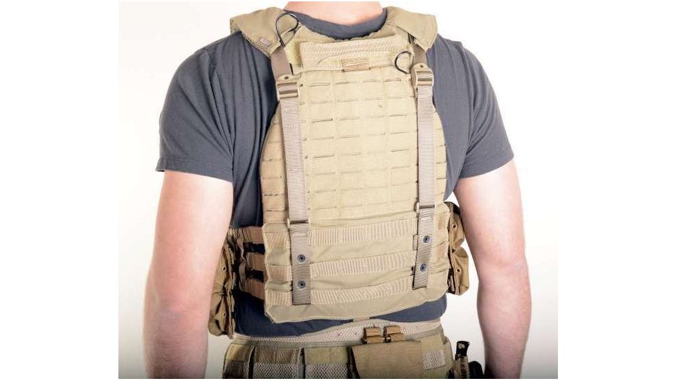 Crosstac V-Point Sling, HK Connectors, Coyote Brown, 135033-CB-HK