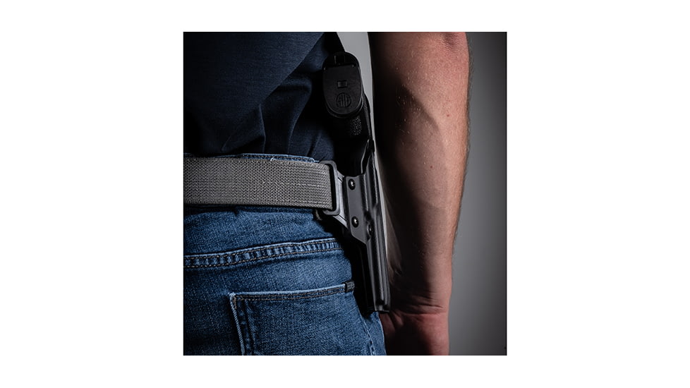 Crucial Concealment Covert OWB Kydex Holster, Taurus G3, Right Hand, Black, 1229