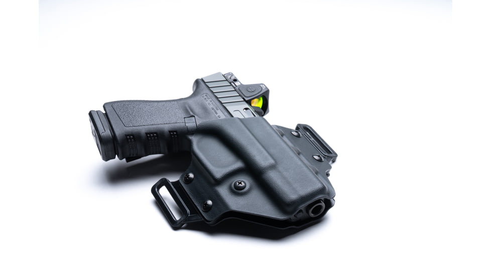 Crucial Concealment Covert OWB Kydex Holster, Taurus G3, Right Hand, Black, 1229