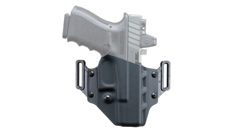 Crucial Concealment Covert OWB Kydex Holster, Taurus G3, Right Hand, Black, 1229