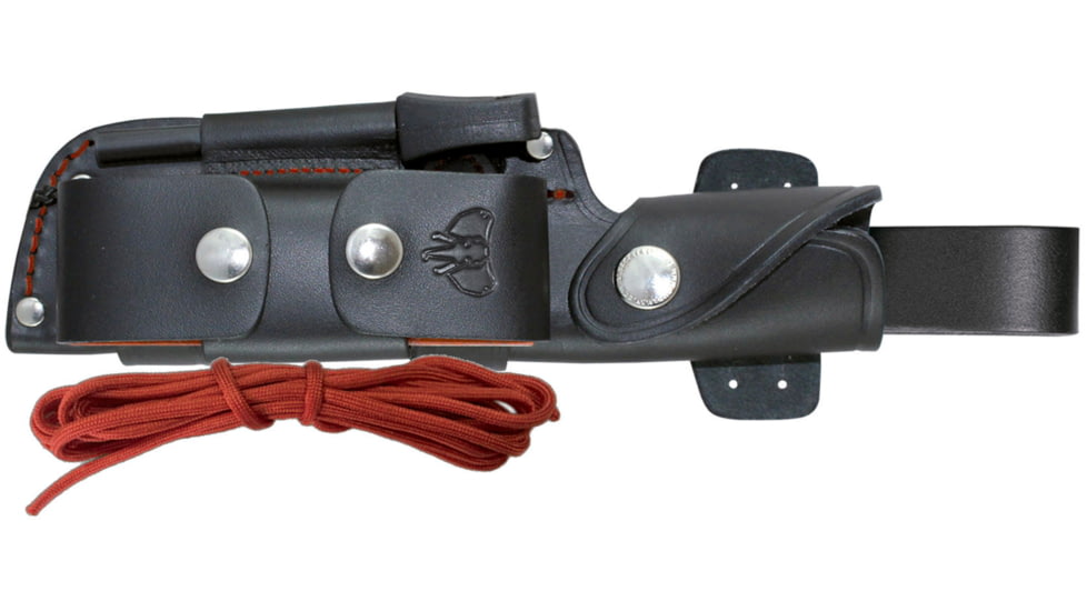 Cudeman 125 Quality Fixed Blade Knife, 15.5 cm, Bohler N-695, Black Micarta w/ Red Liners, 125-MC