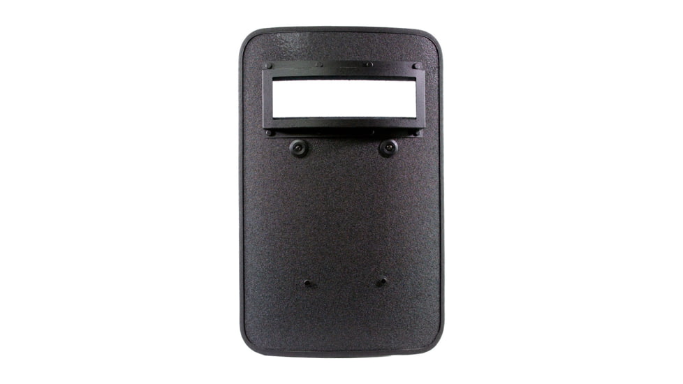 Custom Armor Group Bellfire B3 Level III NIJ 0101.08 Classc Style Shield, w/ Viewport, Flat, Black, 20in x 34in, BFB-3-2034F-VP