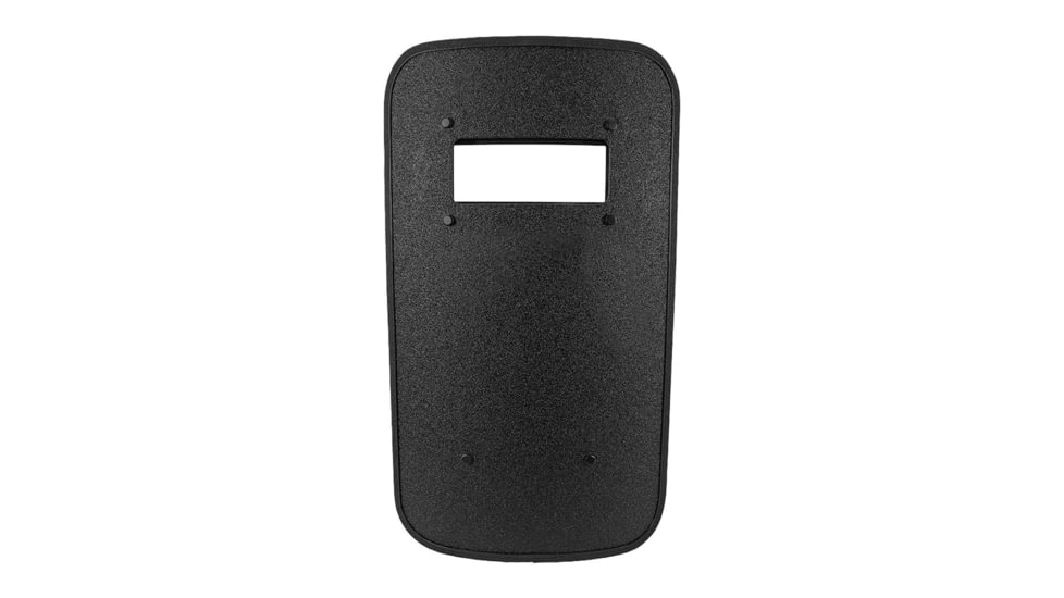 Custom Armor Group Bellfire Light Tactical Shield, Level IIIA, w/ Viewport, Black, 18x24, BF-LTS3A-1824-VP