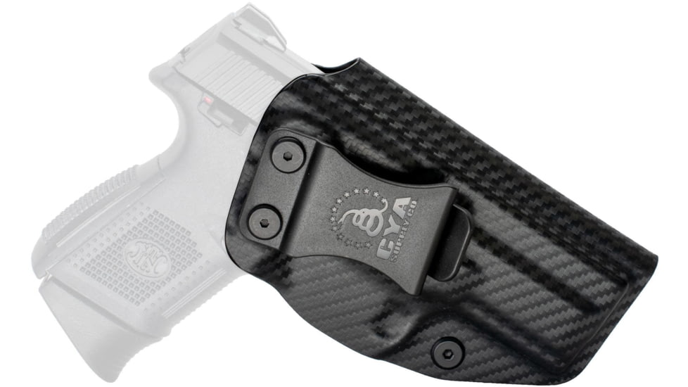 CYA Supply Co. Inside the Waistband Holster, FN, FNS Compact, Right Hand, Carbon Fiber, IWB0395