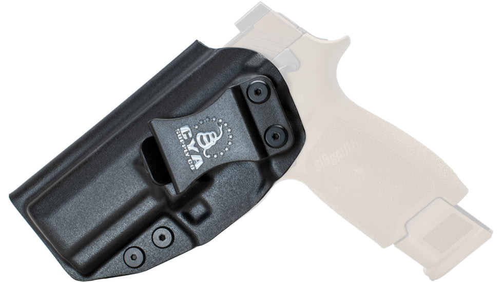 CYA Supply Co. Inside the Waistband Holster, Sig Sauer, P320 Compact/Carry, Left Hand, Black, IWB0130