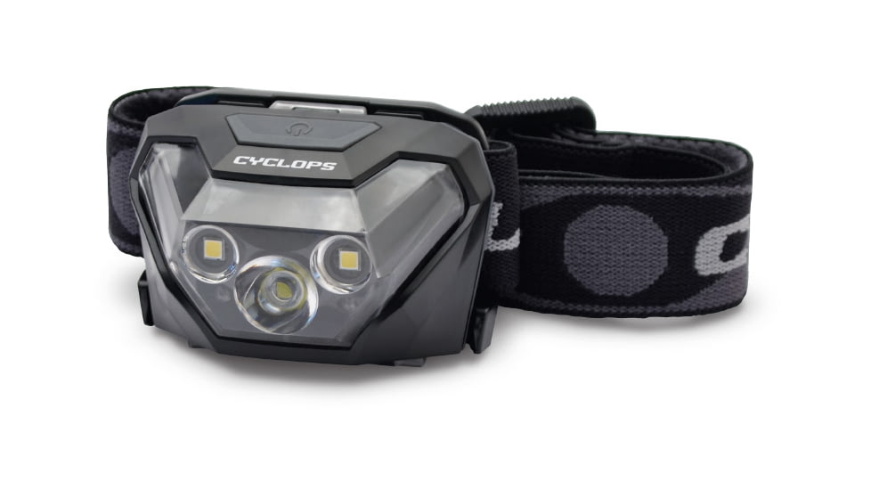 Cyclops Hades Horizon Headlamp, 500 Lumens, Black, CYC-HLH500
