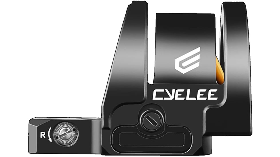 Cyelee Optics BULL X PRO Reflex Red Dot Sight, 1x34.5x26mm, 2 MOA Dot/26 MOA Circle, Black, X003ZQ2KW3