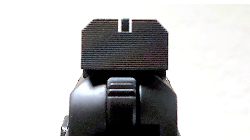 CZ Custom Suppressor Height Pistol Sight Set, CZ 75, Rear, Black, 10663