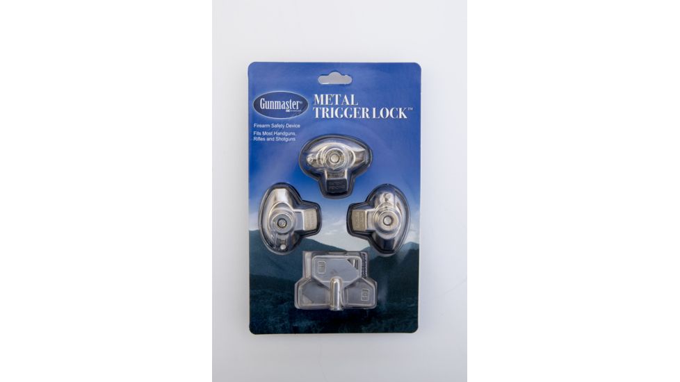 DAC Technologies Triple Pack Metal Trigger Locks In Clamshell, 38295/MTL 100
