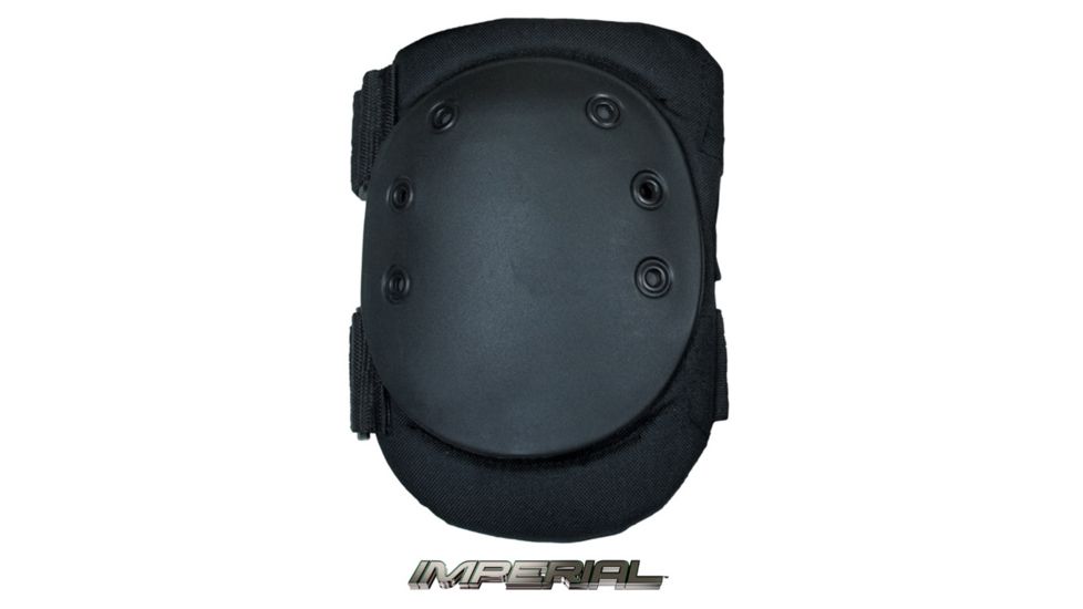 Damascus Protective Gear DKPB Imperial Hard Shell Cap Knee Pads, Black, Black, 1 size DKPB