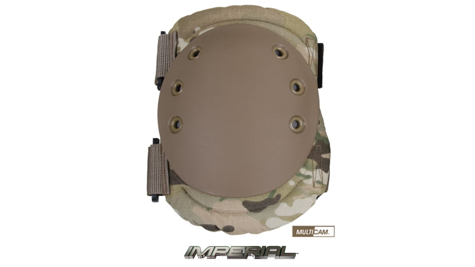 Damascus Protective Gear DKPMC Imperial Hard Shell Cap Knee Pads, Multi-Cam Camo, Multi-Cam Camo, 1 size DKPMC